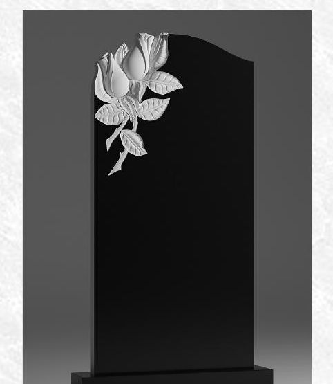 86. Розы на угол стелы